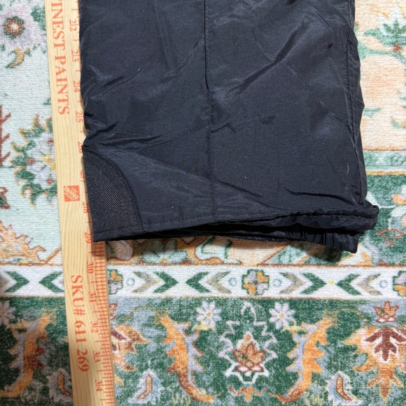 CB Sports Mens Insulated Bib Overalls Black Size Medium Ski Snow Pants - Picture 4 of 4